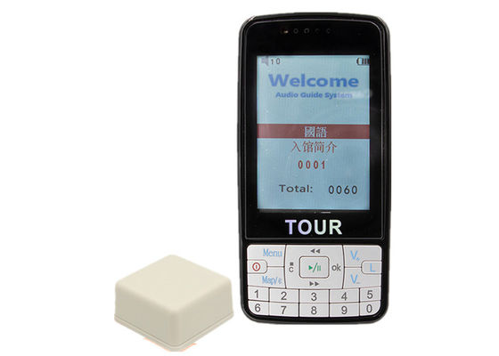 Peralatan Tur Audio RFID Hingga 8 Bahasa Memori 32G