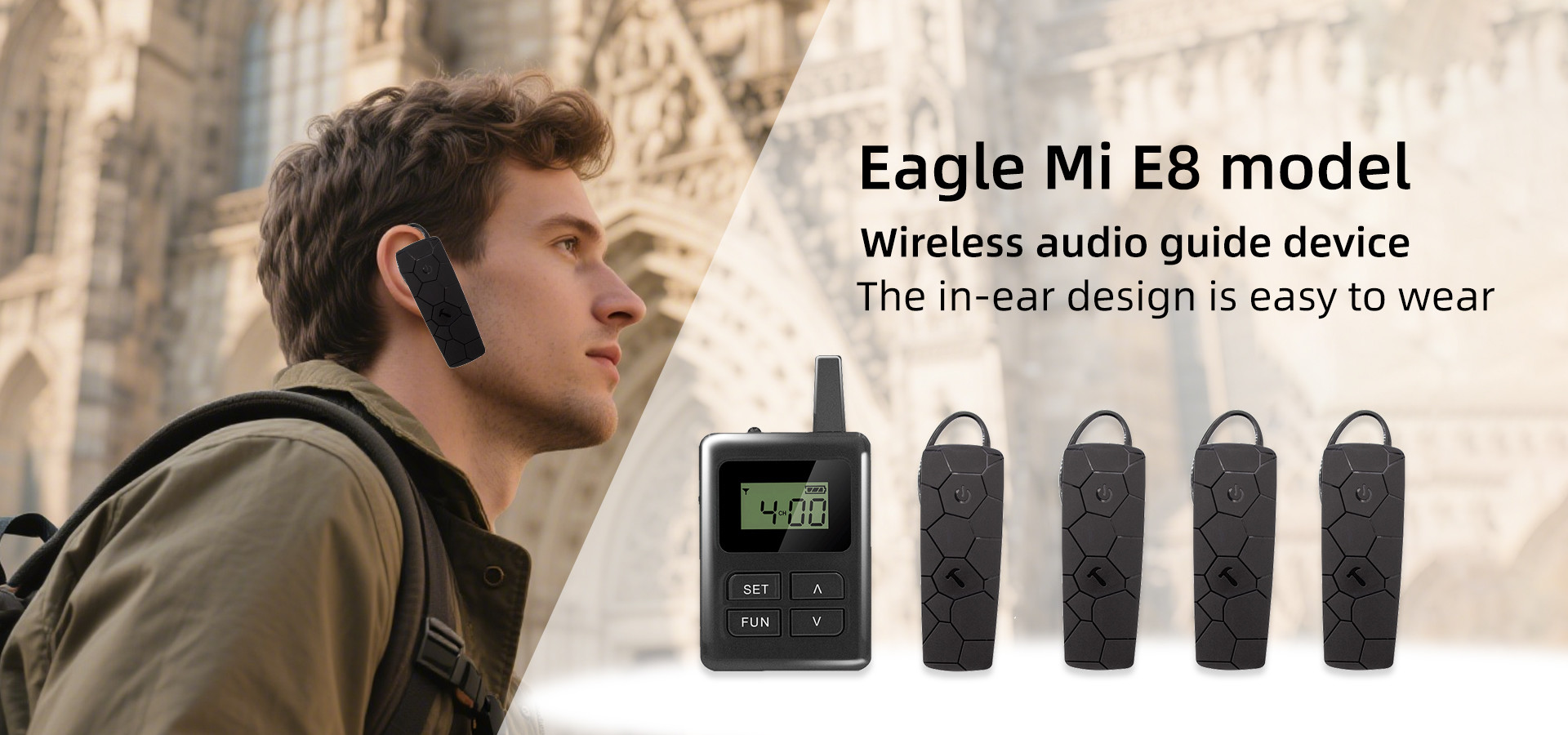 kualitas Sistem Audio Panduan Tur pabrik