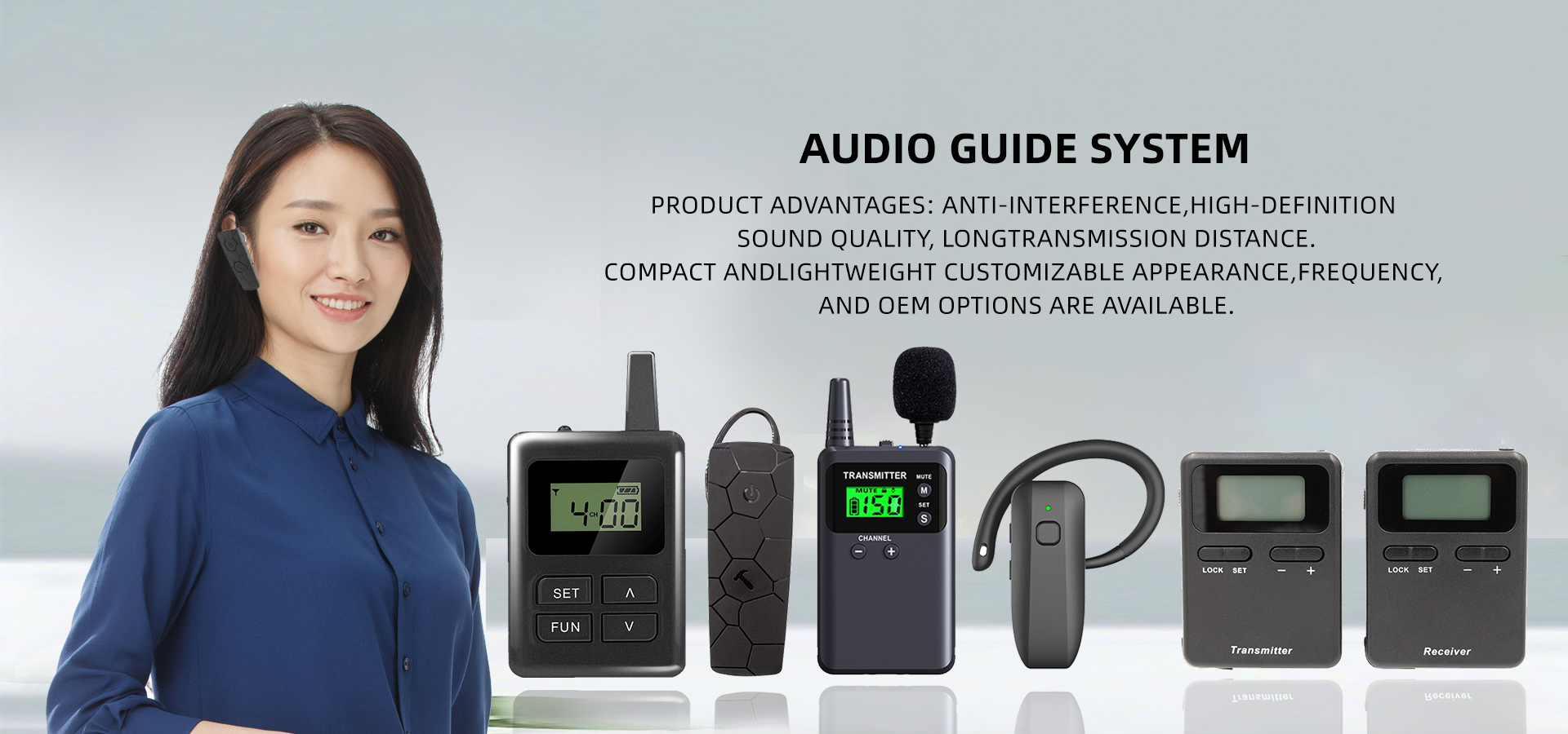 kualitas Sistem Audio Panduan Tur pabrik