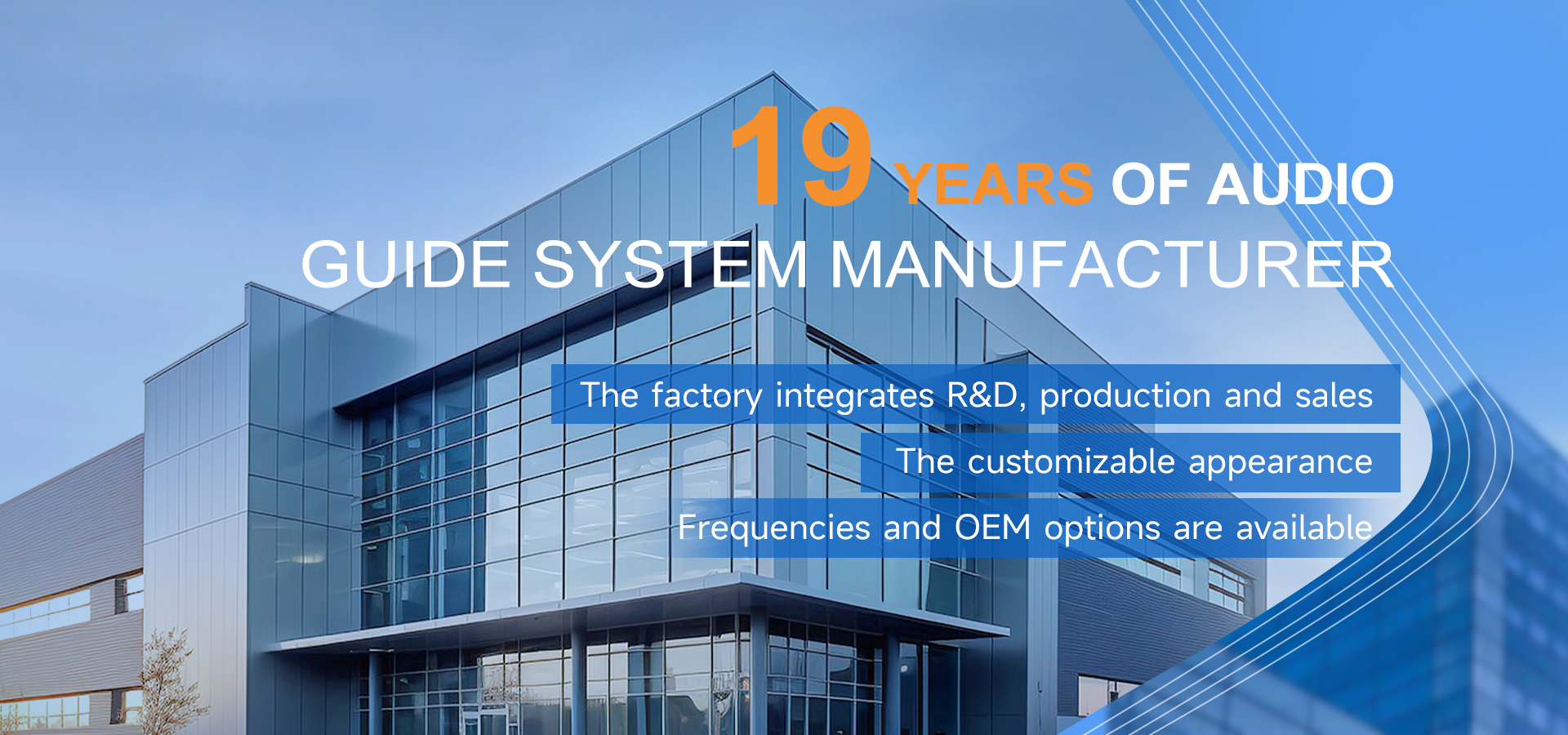 kualitas Sistem Audio Panduan Tur pabrik