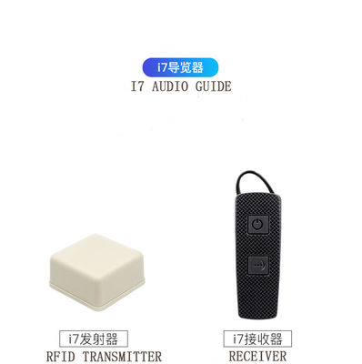 I7 Model Ears Hanging Wireless Tour Guide System Sinyal RFID